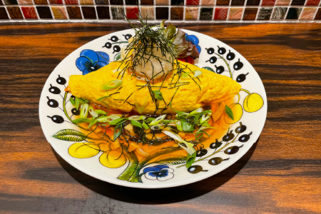 和風オムライス